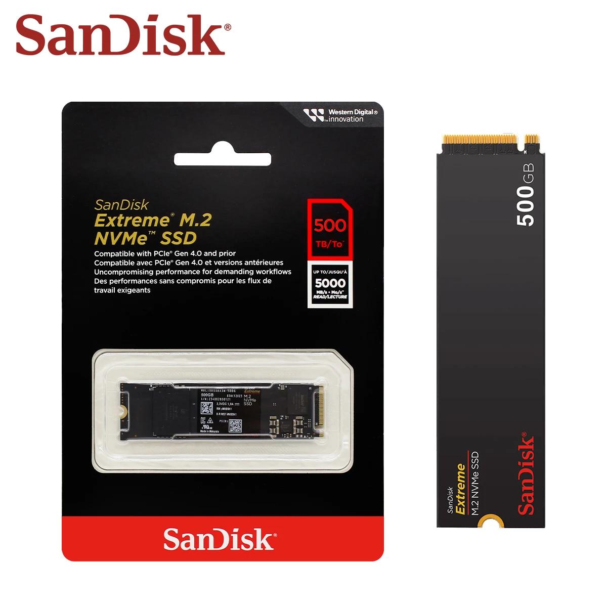 SanDisk ͽƮ M.2 NVMe SSD PCIe4.0  ϵ ũ, 500GB, 1TB, 2TB, M.2 2280 PCIe Gen3x4 ָ Ʈ ̺, Ʈ ũž